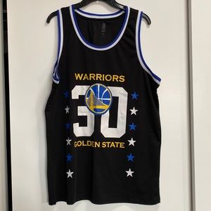 Golden state warriors tank top large